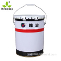 Metal Pail With Lid 5 gallon metal buckets empty stainless steel drum Supplier